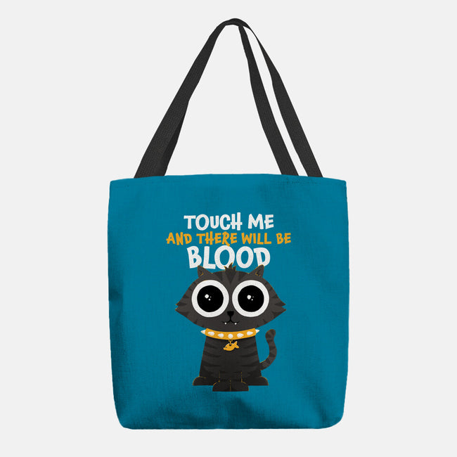 Touch Me And There Will Be Blood-none basic tote-zawitees
