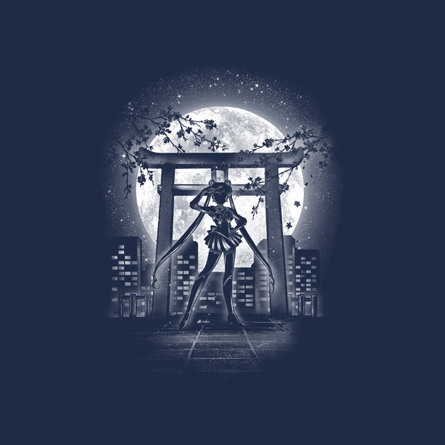 Moonlight Sailor-none drawstring bag-fanfreak1