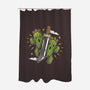 Cactuar Cloud Sword-none polyester shower curtain-Logozaste