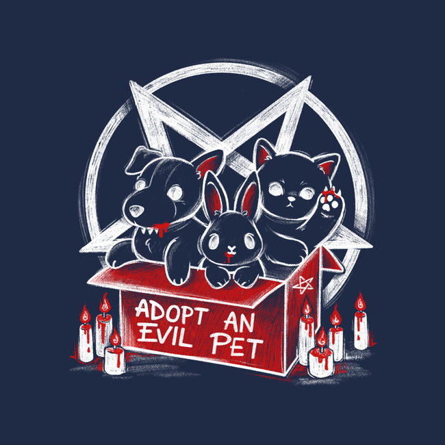 Adopt An Evil Pet-womens v-neck tee-NemiMakeit
