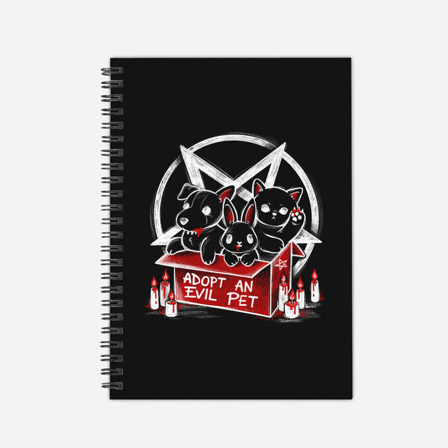 Adopt An Evil Pet-none dot grid notebook-NemiMakeit