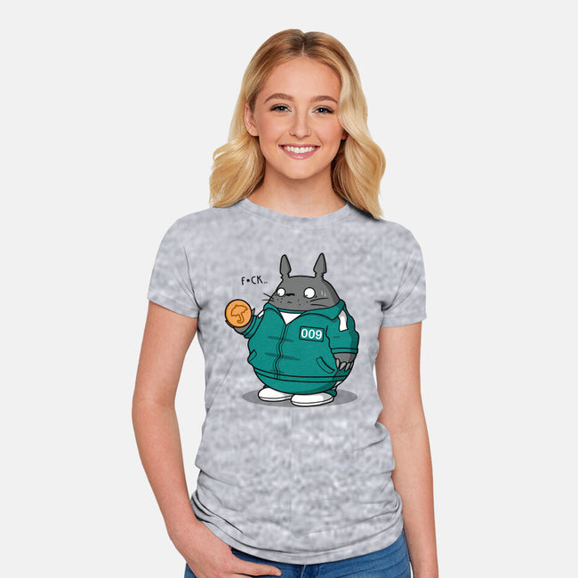 Wrong Cookie!-womens fitted tee-Raffiti