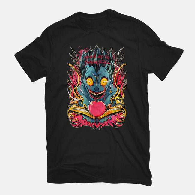 Humans Are So Interesting-womens basic tee-Kabuto Studio