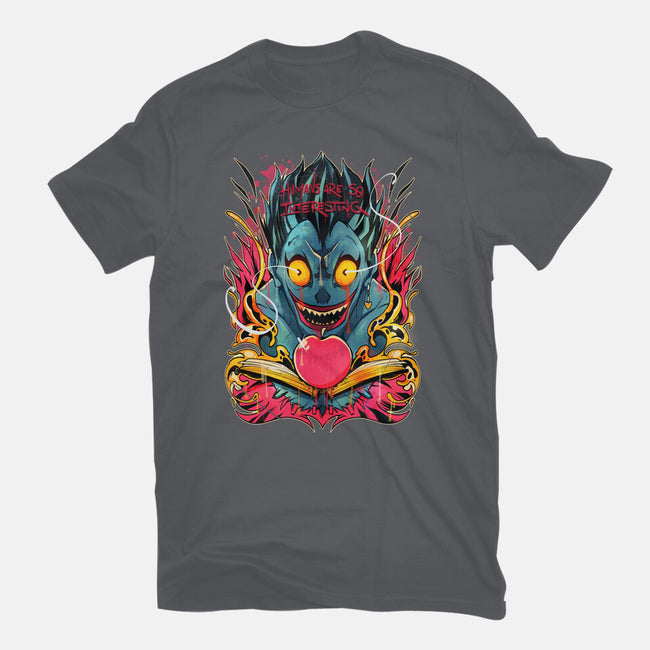Humans Are So Interesting-womens basic tee-Kabuto Studio