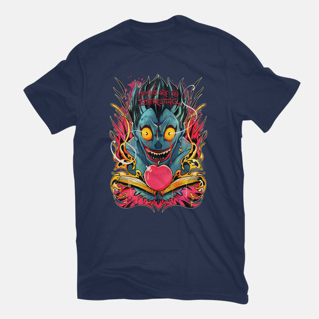 Humans Are So Interesting-womens basic tee-Kabuto Studio