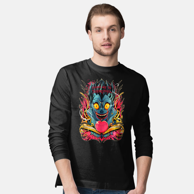 Humans Are So Interesting-mens long sleeved tee-Kabuto Studio