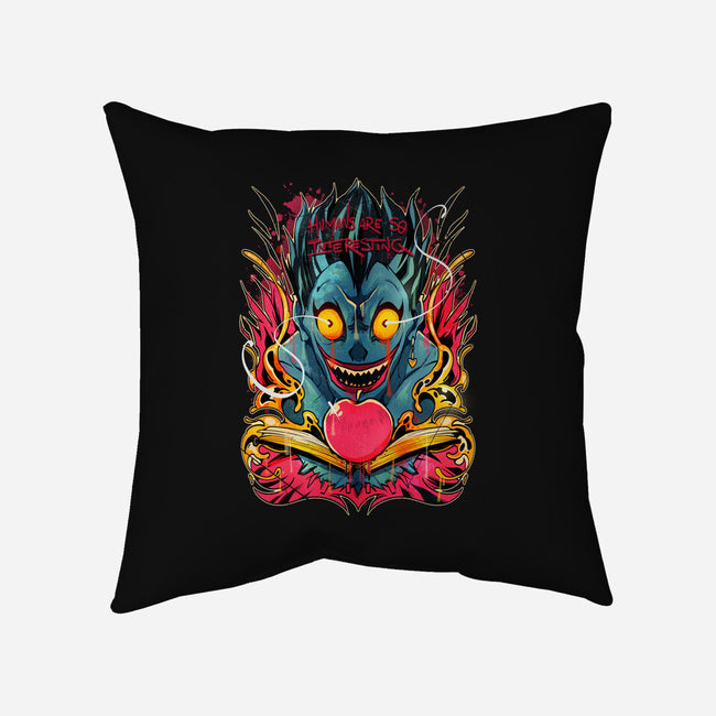 Humans Are So Interesting-none removable cover w insert throw pillow-Kabuto Studio