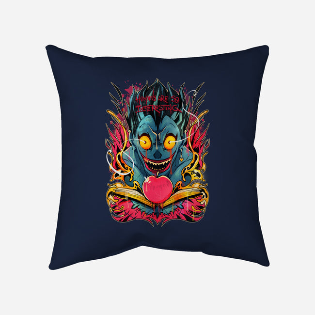 Humans Are So Interesting-none removable cover w insert throw pillow-Kabuto Studio
