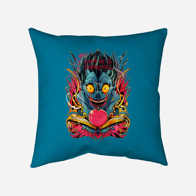 Humans Are So Interesting-none removable cover w insert throw pillow-Kabuto Studio