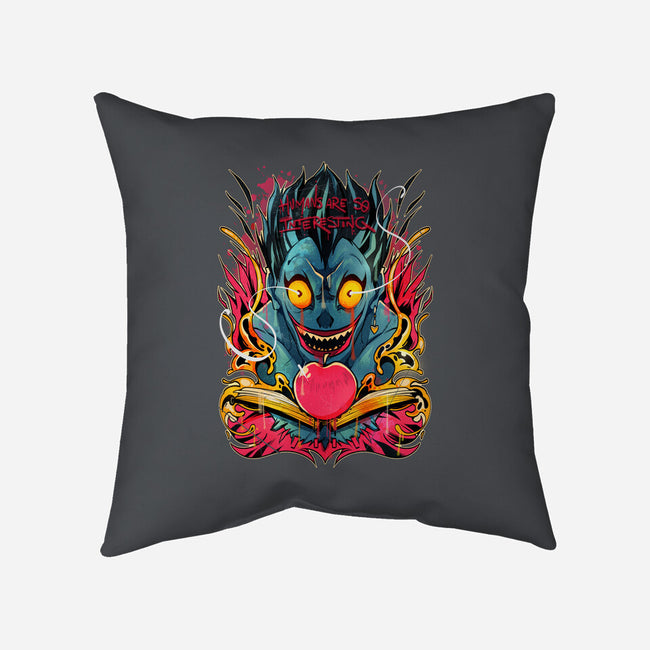 Humans Are So Interesting-none removable cover throw pillow-Kabuto Studio