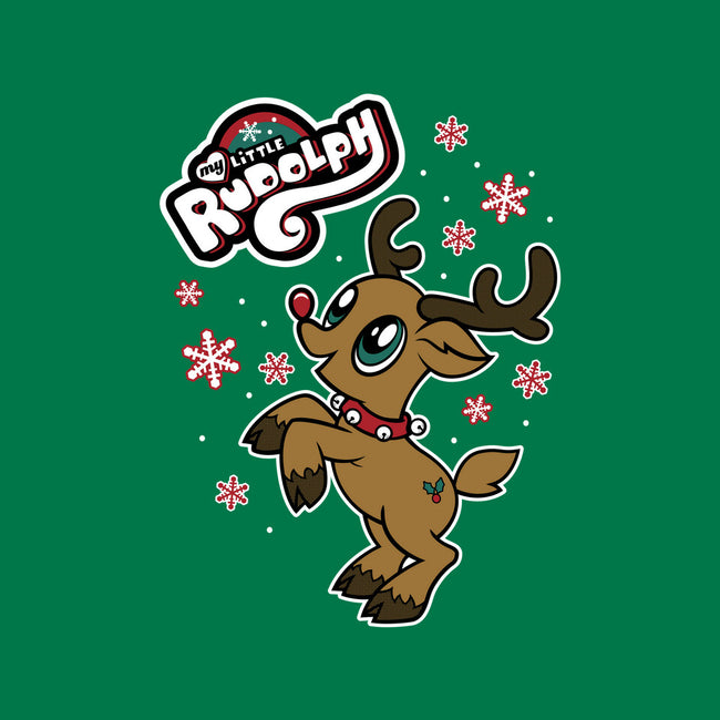 My Little Rudolph-womens fitted tee-Nemons
