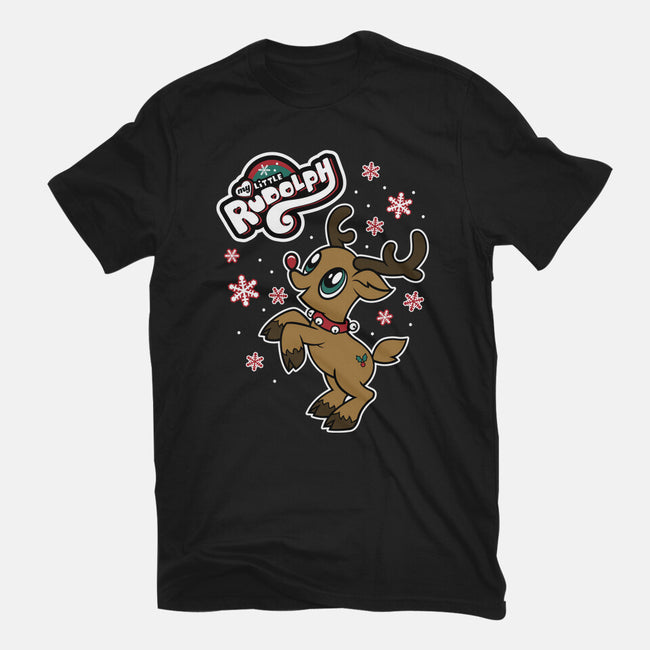 My Little Rudolph-youth basic tee-Nemons