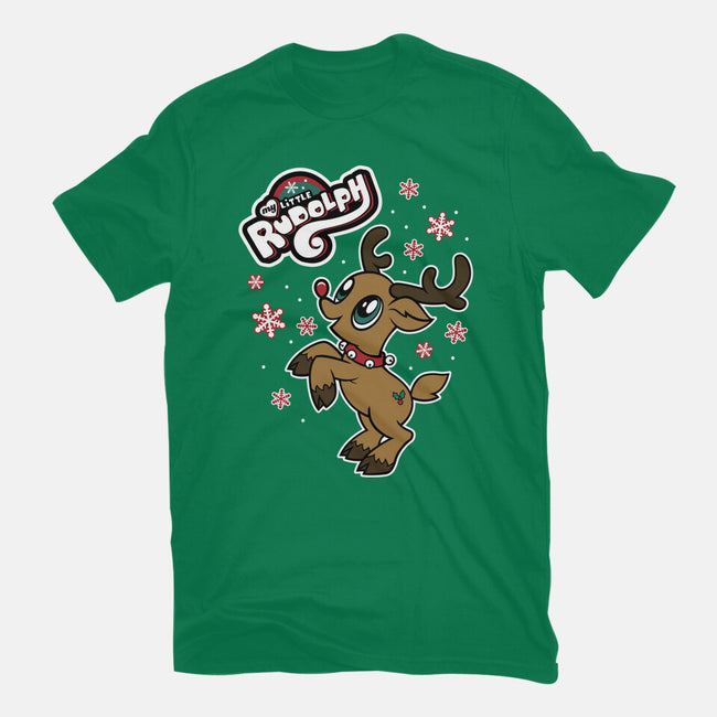 My Little Rudolph-mens basic tee-Nemons