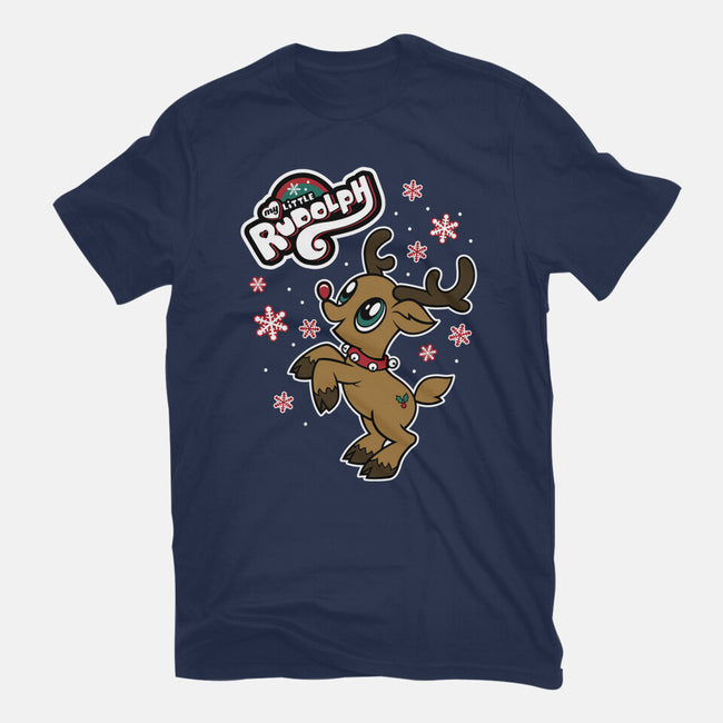 My Little Rudolph-mens basic tee-Nemons