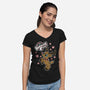 My Little Rudolph-womens v-neck tee-Nemons