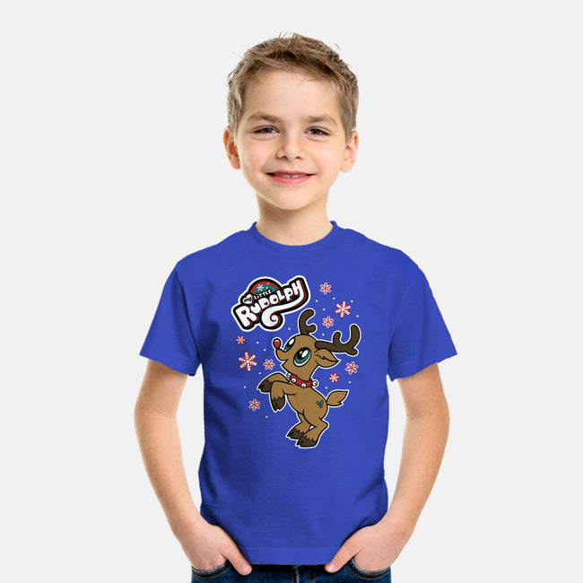 My Little Rudolph-youth basic tee-Nemons