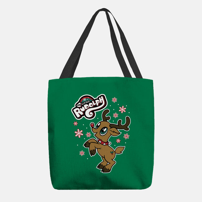 My Little Rudolph-none basic tote-Nemons