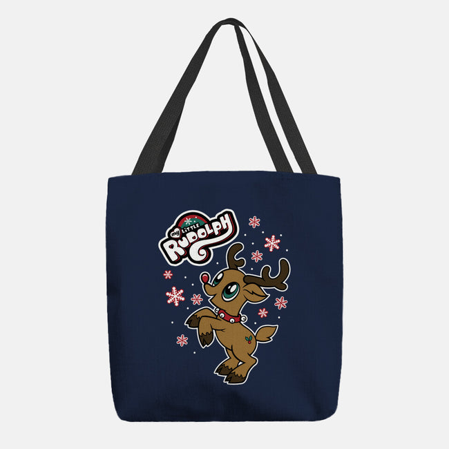 My Little Rudolph-none basic tote-Nemons