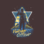 Retro Vulcan Officer-none fleece blanket-Olipop