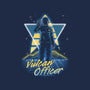 Retro Vulcan Officer-mens long sleeved tee-Olipop