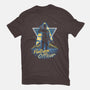 Retro Vulcan Officer-womens basic tee-Olipop