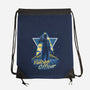 Retro Vulcan Officer-none drawstring bag-Olipop