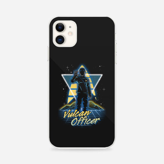 Retro Vulcan Officer-iphone snap phone case-Olipop