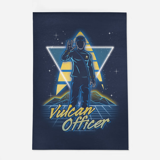 Retro Vulcan Officer-none indoor rug-Olipop
