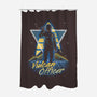 Retro Vulcan Officer-none polyester shower curtain-Olipop