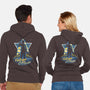 Retro Vulcan Officer-unisex zip-up sweatshirt-Olipop