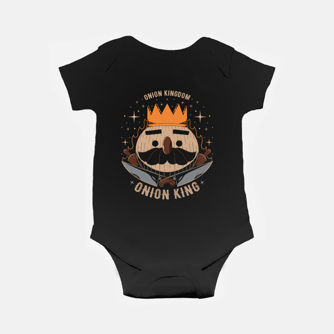 Onion King-baby basic onesie-Alundrart