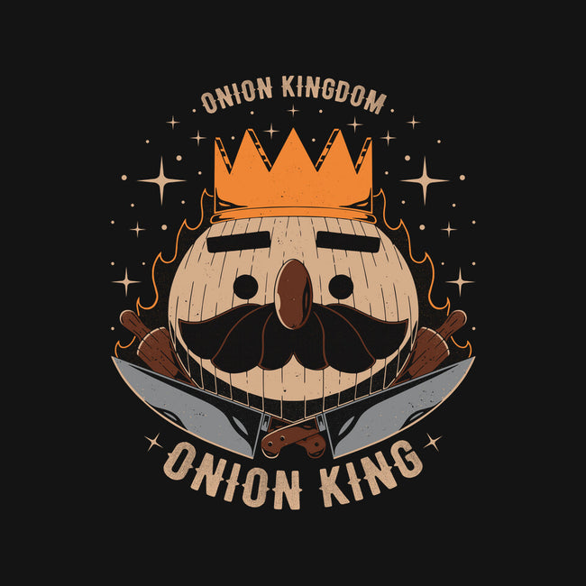 Onion King-none removable cover throw pillow-Alundrart