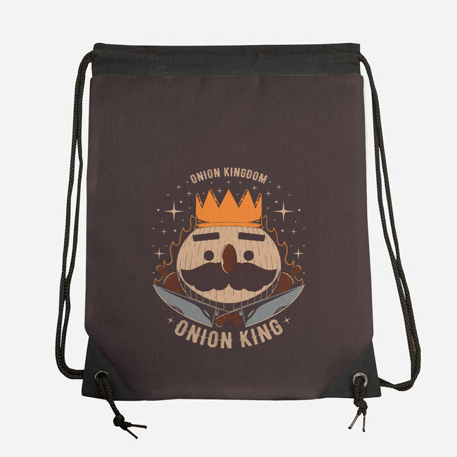 Onion King-none drawstring bag-Alundrart