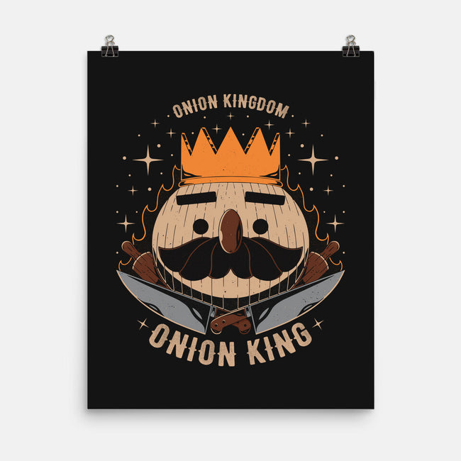 Onion King-none matte poster-Alundrart