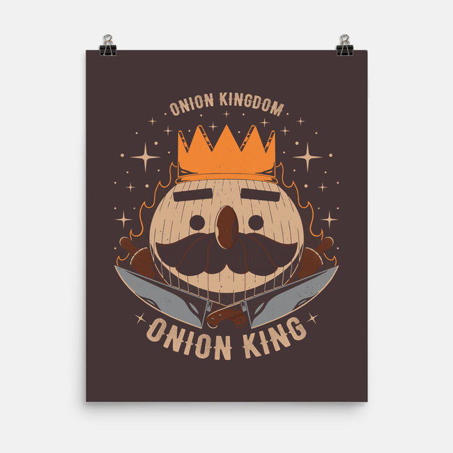 Onion King-none matte poster-Alundrart