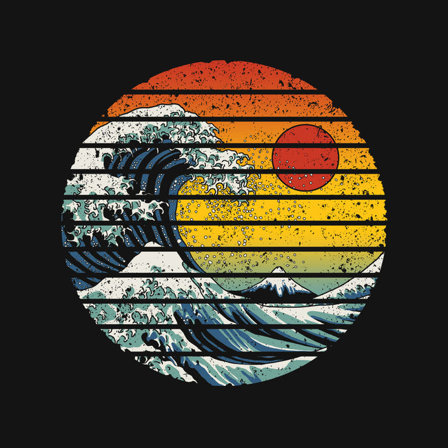 Freak Wave-womens v-neck tee-NMdesign