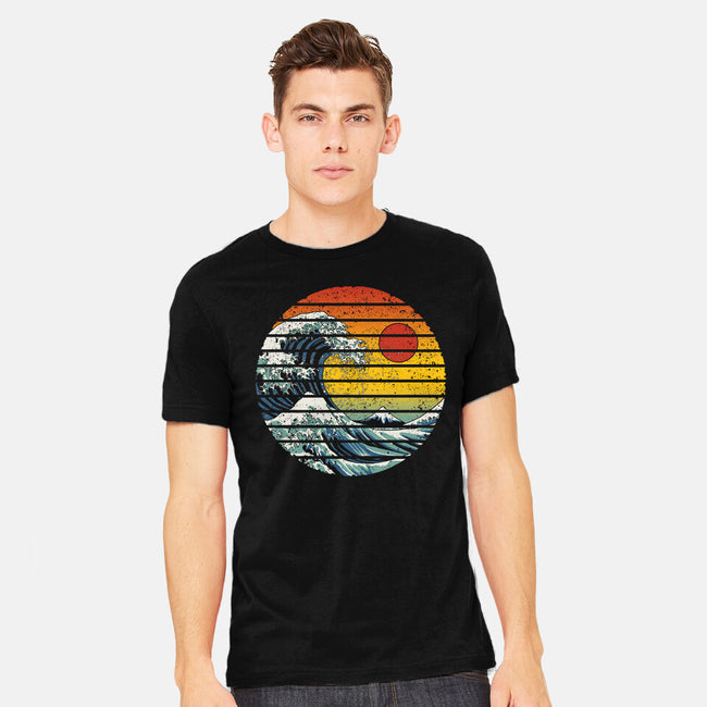 Freak Wave-mens heavyweight tee-NMdesign