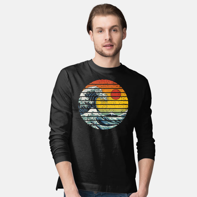 Freak Wave-mens long sleeved tee-NMdesign