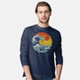 Freak Wave-mens long sleeved tee-NMdesign