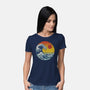 Freak Wave-womens basic tee-NMdesign