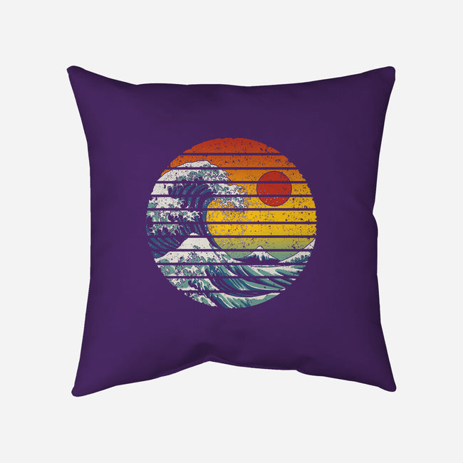 Freak Wave-none removable cover w insert throw pillow-NMdesign
