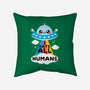 I Hate All Humans-none removable cover w insert throw pillow-NemiMakeit