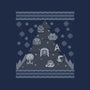Trekkie Christmas Tree-womens fitted tee-xMorfina