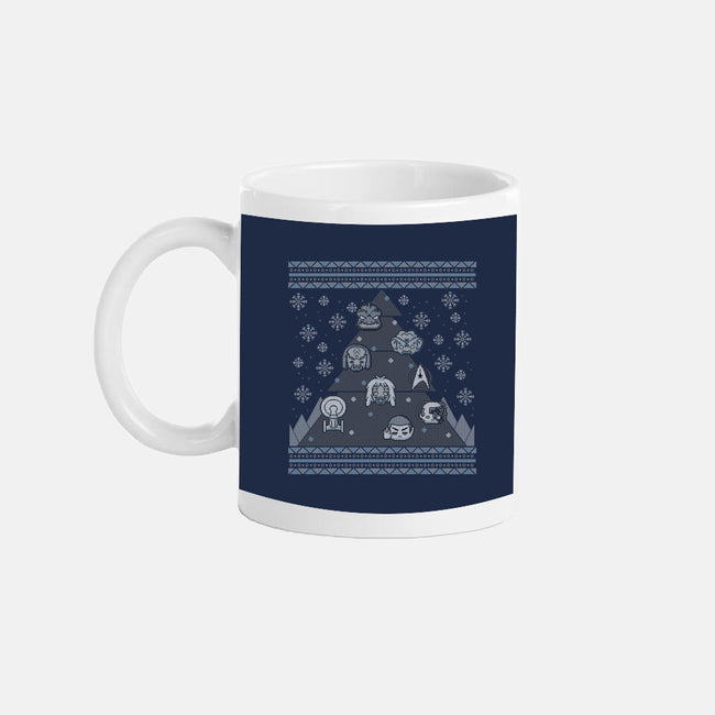Trekkie Christmas Tree-none glossy mug-xMorfina