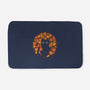 Autumn Cat-none memory foam bath mat-ricolaa