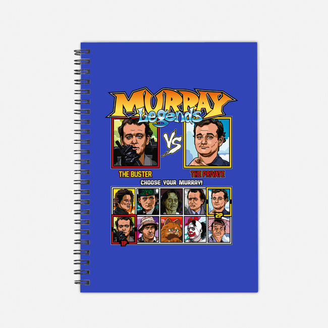 Murray Legends-none dot grid notebook-Retro Review