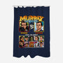 Murray Legends-none polyester shower curtain-Retro Review