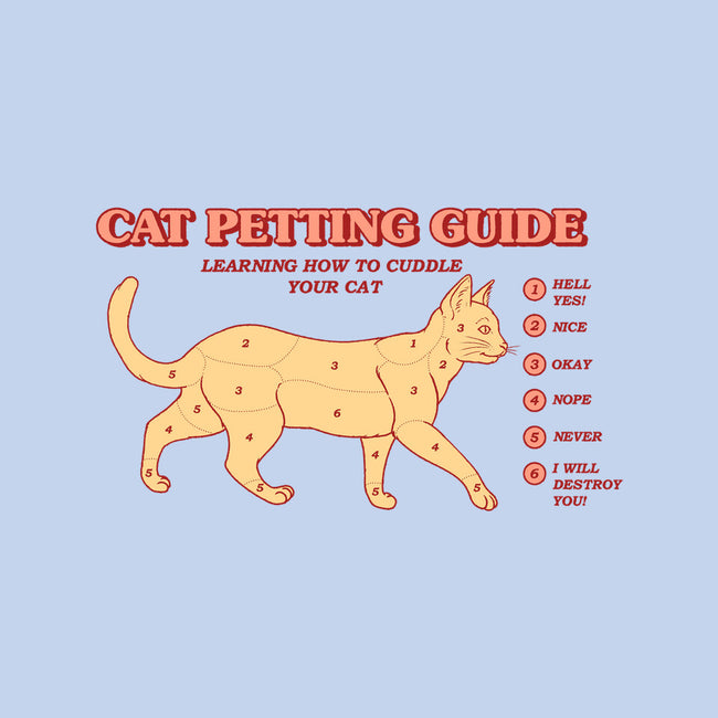 Cat Petting Guide-none beach towel-Thiago Correa