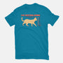 Cat Petting Guide-mens basic tee-Thiago Correa