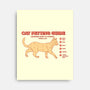 Cat Petting Guide-none stretched canvas-Thiago Correa